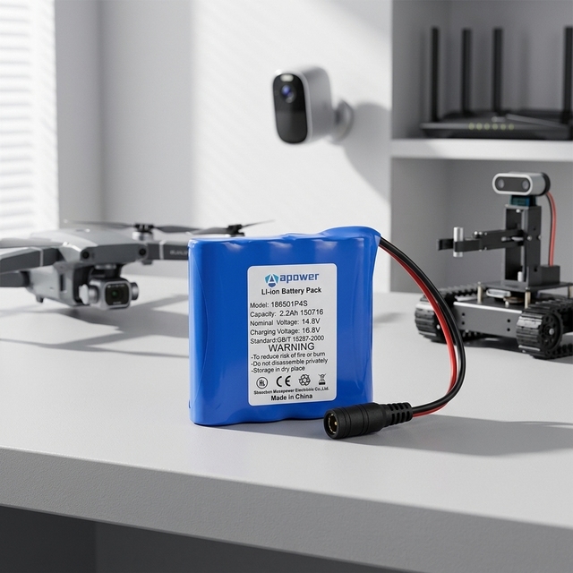 Custom 4s 14.8v Lithium Battery Pack 2.2a 3a 10a 18650 Lithium Ion Battery Packs