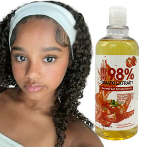 Suero de tomate para aclarar cicatrices de acné Tratamiento aclarante natural Objetivos Hiperpigmentación Hidratante Comprar artículos a granel para reventa - Product Image 1