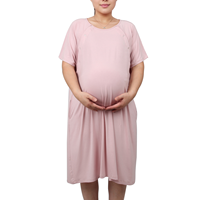 Robe personnalisée pour femmes enceintes, robe de nuit, vêtements de maternité, pyjama de maternité, vêtements de nuit, robe pour femme enceinte