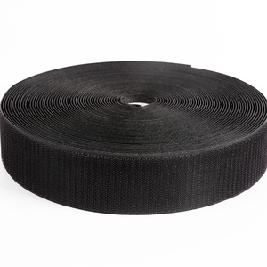 12.5Mm Hitam Putih Reusable Nilon Tali Pengencang <span class=keywords><strong>Hook</strong></span> dan <span class=keywords><strong>Loop</strong></span> Tape untuk Pakaian - Product Image 1