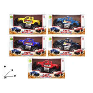 Camioneta RC Fast Monster de 27 cm, modelo deportivo de policía, juguete para niños - Product Image 3
