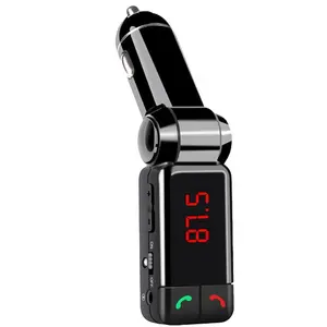 Bluetooth Car Kit Fm Draadloze MP3 Speler Handsfree Dual Usb Charger Fm-zender Bluetooth Mp3 Auto