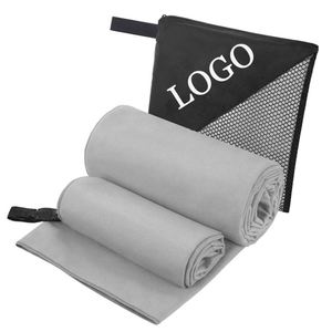Toalla Deportiva de Microfibra de Secado Rápido Personalizable, Ideal para Natación y Gimnasio - Product Image 2