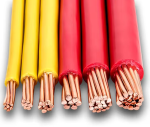 Cáp PVC BVR BV lõi đồng PVC cách điện cáp linh hoạt 2.5mm2 ~ 6mm2 lõi rắn Strand Dây Cáp Dây nhà sản xuất - Product Image 2