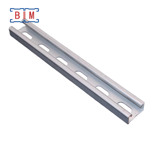 高品质电镀锌槽钢 P3300 1-5/8 X <span class=keywords><strong>13</strong></span>/16 英寸 41X21X2.5mm 钢材 - Product Image 2