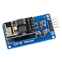 Módulo Adaptador WiFi Inalámbrico Serial ESP8266 ESP-01 3.3V 5V Esp01 Adaptadores de PCB Compatibles