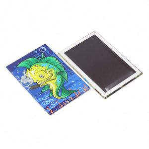 Durable Printed Logo Promotional Gift Souvenir Refrigerator Tinplate <b>Fridge</b> Magnet - Product Image 3