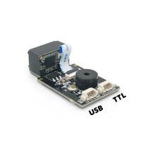 Module de lecteur de codes-barres MINI GM77 1D 2D QR, 640x480 CMOS DC5V USB UART, code de passeport lisible, OEM