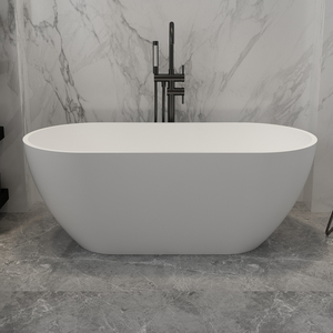 Diseño moderno Popular Europeo Independiente 1,3 m a 1,8 m Bañera de piedra artificial de remojo Durable para uso doméstico/hotelero - Product Image 3