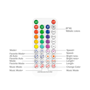 Sp611e sp511e Wifi Blue tooth âm nhạc Sync Điều khiển điều khiển từ xa cho địa chỉ RGB pixel <span class=keywords><strong>LED</strong></span> <span class=keywords><strong>Strip</strong></span> App DC dimmers điều khiển - Product Image 5