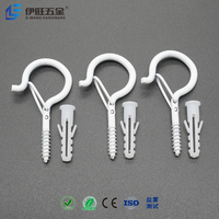 YIWANG Crochets de suspension noirs Q-Hanger à visser pour plafond et mur extérieur, pour lumières de Noël, plantes, sacs, carillons éoliens