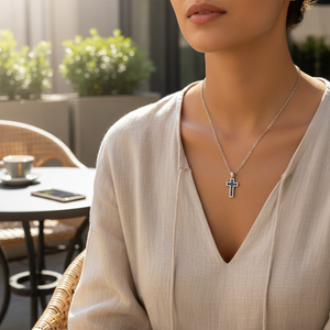 Collier pendentif mode Design mauvais œil pour le style et la protection - Product Image 3