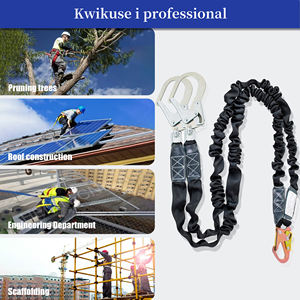 Tali Pengaman Polyester Double Large <span class=keywords><strong>Hook</strong></span> dengan Baja Paduan, Tali Elastis Anti-jatuh - Product Image 6