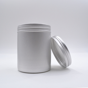 Contenitore per caffè ermetico personalizzato da <span class=keywords><strong>180g</strong></span>/6 once barattolo di latta di metallo nero argento barattolo di latta di tè di caramelle contenitore sigillato Matchas lattine di alluminio - Product Image 2
