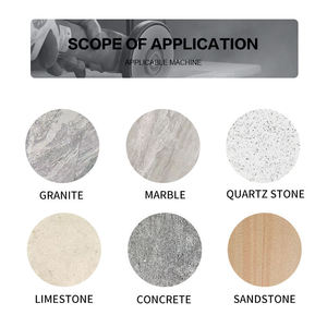 Lames diamantées pressées à chaud frittées de <span class=keywords><strong>125</strong></span> <span class=keywords><strong>mm</strong></span> (5 pouces) pour la coupe et le meulage avec bride M 14 - Product Image 3