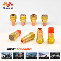 Pièces de rechange pour soudage TIG en cuivre, Corps de lentille de gaz 13N 10N, Torches à arc argon gamme complète 17GL116, Prise en charge ODM/OEM personnalisée, Fabriqué en Chine
