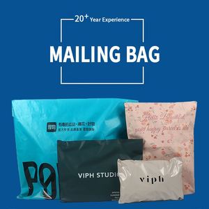 Bolsa de Correo de Polietileno Biodegradable Personalizada, Bolsa de Embalaje de Envío Compostable y Reciclable para Ropa - Product Image 6