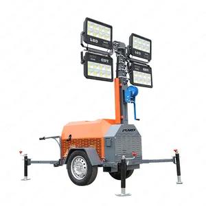 Construction Tool 7m Mobile Light Tower In Stock