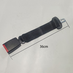 Haute qualité 36cm <span class=keywords><strong>Auto</strong></span> siège ceinture de sécurité Extension Clip ceintures de sécurité courtes Extender voiture ceinture de sécurité étendue - Product Image 2