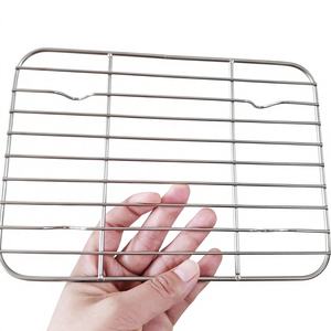 Stainless Steel Portable Outdoor Party Barbecue Tools Reusable Wire Mesh Fish Grill Basket BBQ Longteng Brand - Product Image 1