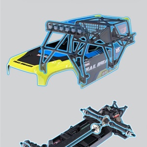 YIKONG YK7081 TB8 TRAIL BREAKER 4S, Auto RC Eléctrico con Control Remoto, Escala 1/8, Modelo de Camioneta Todoterreno, Juguete para Adultos y Niños - Product Image 6