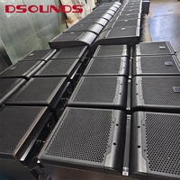 DSF-210B Enceinte Line Array Professionnelle Double 10 Pouces avec Filtre Répartiteur Intégré pour Studio d'Enregistrement
