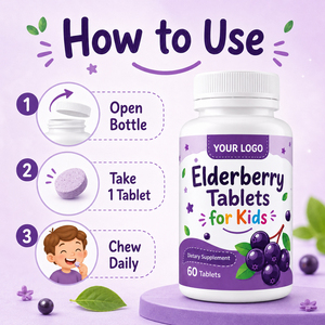 Tabletas de Apoyo Inmunológico en Oferta con 3g de Zinc, Vitamina C y Extracto de Saúco para Niños y Adultos, 60 Unidades - Product Image 5