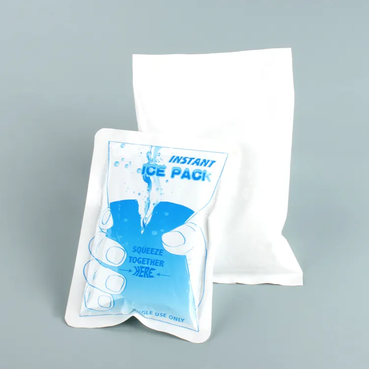 Impacco di ghiaccio istantaneo riutilizzabile Freze cold bag Food Mini cooling gel ice pack