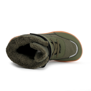 <span class=keywords><strong>Botas</strong></span> <span class=keywords><strong>de</strong></span> nieve para niños y niñas, zapatos descalzos con punta ancha, zapatos informales con piel en el interior para niños, zapatos con gancho a prueba <span class=keywords><strong>de</strong></span> <span class=keywords><strong>agua</strong></span> para niños - Product Image 3