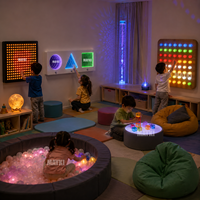 Interaktive Sensorikraum-Beleuchtung Sensorikraum-Ausstattung Glasfaser-Blasenröhre Infinity-Spiegel LED-Panels für Rehabilitation