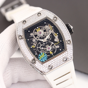 Reloj de Lujo para Hombre, Edición Limitada, Oro Rosa Antiguo, Esqueleto con Cristales de Zafiro, Movimiento Mecánico, Elegante y Sofisticado - Product Image 3