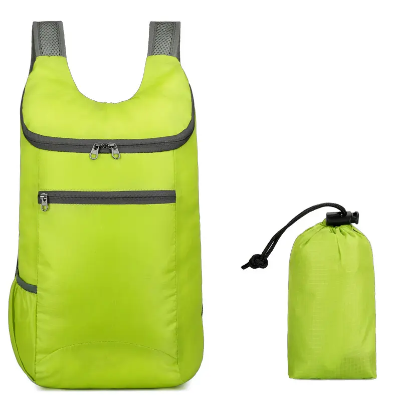 High quality good quality cheap waterproof large capacity ultra light compressible casual sports backpack for outdoor
