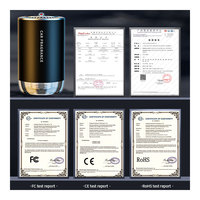 50ml De Luxe Portable Alliage Sans Eau Rechargeable Électrique Smart Parfum Diffuseur C-type Voiture Huile Essentielle Diffuseur Maison Air