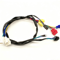 Harness Kabel Multi-branch Kustom dengan Konektor Plastik Berwarna-warni untuk Modul Pendingin dan Kontrol Elektronik