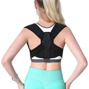 Correcteur de posture réglable pour hommes et femmes Soins du corps Soutien de la taille et du <span class=keywords><strong>dos</strong></span> Correcteur protecteur des épaules et du <span class=keywords><strong>dos</strong></span> - Product Image 2