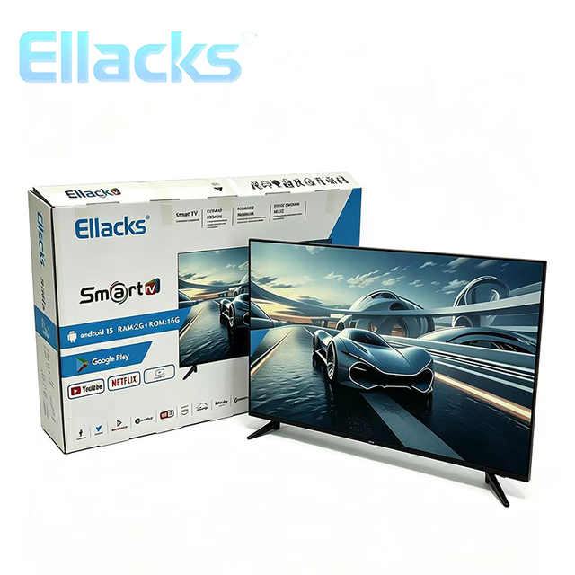 Factory Cheap Price Wholesale 40 Inch 4K/2K HD LED DVB T2 Smart WIFI TV for Android & Google WebOS Various Sizes Hotel & Family