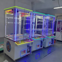 Nouvelle Machine à Pinces UFO Double pour 2 Joueurs avec Distributeur de Prix et 100 Modes de Jeu, pour Peluches UFO et Ours en Peluche