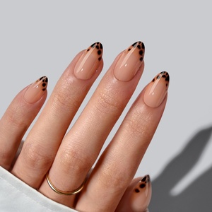BTARTBOX Uñas Postizas Francesas de Gel Suave al por Mayor para Otoño/Invierno, Uñas a Presión Personalizadas al por Mayor - Product Image 1