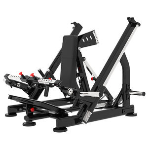 Mesin Lat Pulldown Beban Plat dengan Kemiringan yang Dapat Disesuaikan untuk Latihan Kekuatan Punggung, Binaraga, Penggunaan Komersial, Peralatan Gym Baja - Product Image 1
