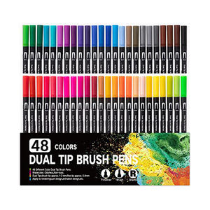 Rotulador Doble Artístico, Rotulador de Punta Fina y Pincel para Colorear para Adultos, Lettering y Escritura - Product Image 3