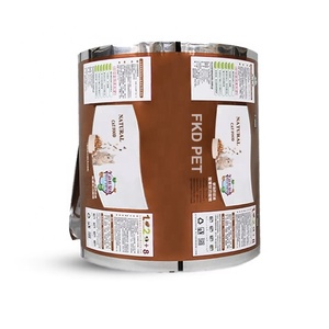 <span class=keywords><strong>Film</strong></span> d'emballage alimentaire pour animaux de compagnie à haute barrière imprimé sur mesure, rouleau de <span class=keywords><strong>film</strong></span> laminé en aluminium pour l'emballage automatique des aliments pour chiens et chats - Product Image 3