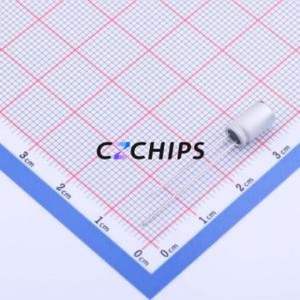 PCR1EPK101ME08LL20WP Solid Capacitor Through hole Component (THT),D5xL8mm 100uF 20% 25V <b>Polymer</b> - Product Image 2