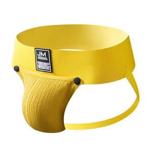 Intimo uomo a marchio privato, slip a stringa trendy, jockstrap in cotone a vita bassa, intimo gay. - Product Image 5