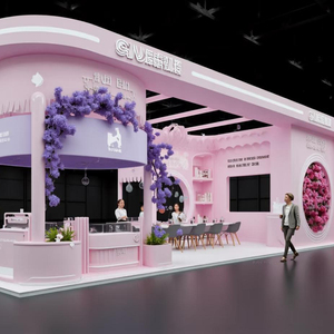 Stand de Exhibición de Madera Personalizado para Ferias Comerciales, de Construcción Rápida en 30 Minutos, Tamaño Personalizado - Product Image 2