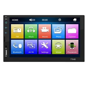Auto Dvd Speler Multimedia Mp5 Media Muziek 7 Inch Universeel Touchscreen 7 Inch Autoradio