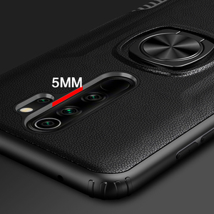 DIOUSI a prueba de golpes a prueba de la PC del TPU de <span class=keywords><strong>fibra</strong></span> de carbono anillo teléfono caso para RedMi Nota 9 8 Pro - Product Image 4