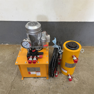 Çift Etkili 400 Ton 500 Ton Hidrolik Kriko, Pompa ile 2000 mm Boru İtme İçin - Product Image 3