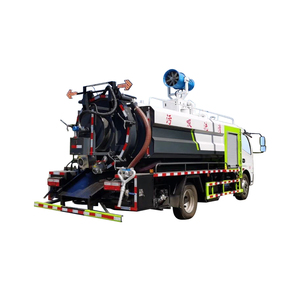 管道疏浚吸气车，高压清洗两用车，操作方便 - Product Image 1