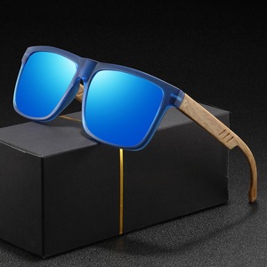 Gafas de Sol para Hombre, Protección UV400, Montura de PC, Lentes AC con Espejo Verde, para Conducir, Pescar, Viajar, Atuendos de Moda - Product Image 2