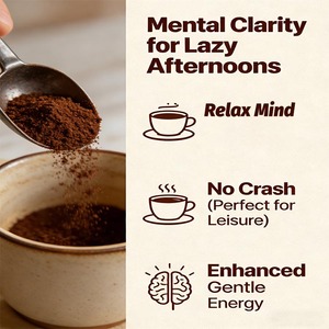 Mezcla de Café de Hongos 7 en 1 de Marca Privada OEM ODM, Polvo Instantáneo de Reishi y Cordyceps con Certificación GMP para la Concentración, el Apoyo Inmunológico y la Energía - Product Image 4